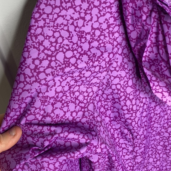 💕 Columbia pink purple rain jacket hooded windbreaker sz Medium nwot 💕 - Picture 5 of 14